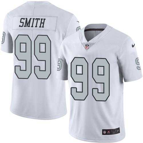 Nike Men & Women & Youth Raiders 99 Aldon Smith White Color Rush Limited Jersey,We sell and wholesale Nike Men & Women & Youth Raiders 99 Aldon Smith White Color Rush Limited Jersey on line form chian!